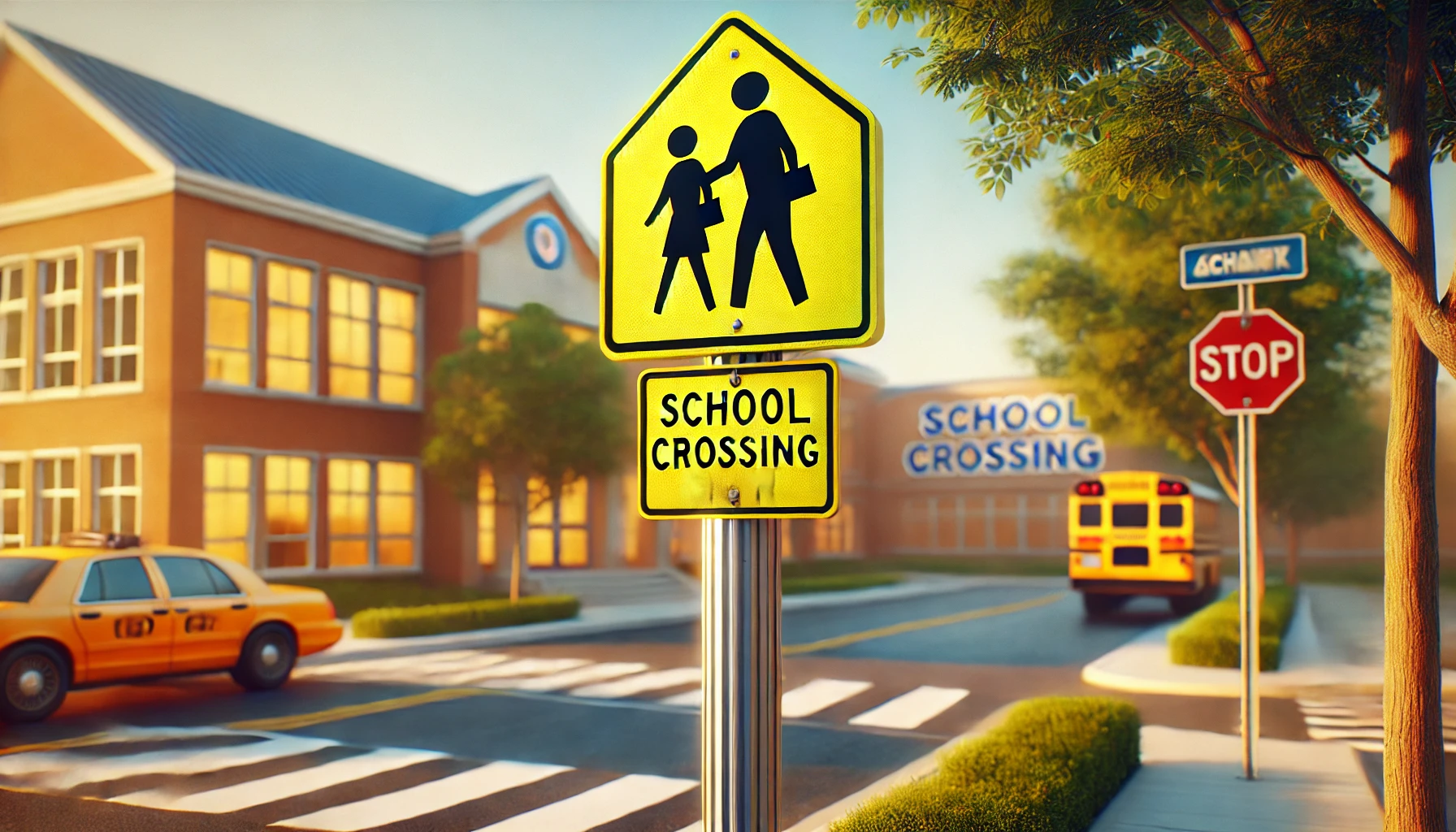 School Crossing Sign