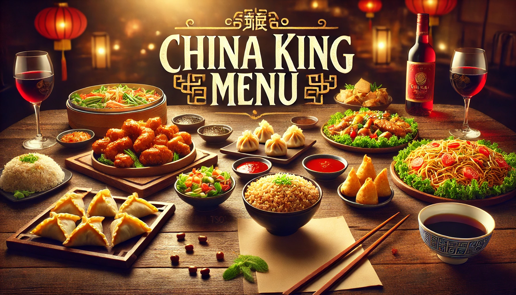 China King Menu