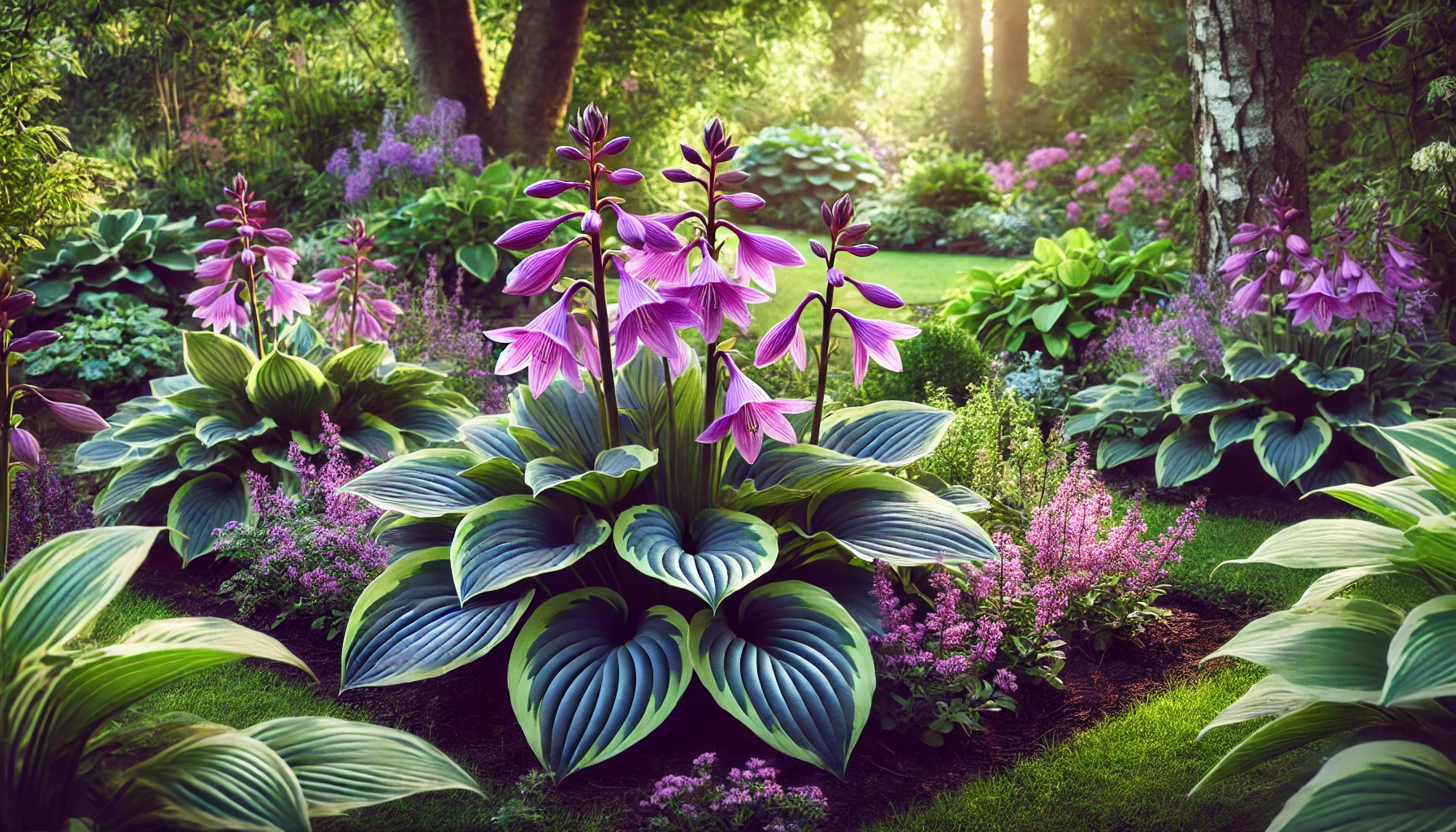 Purple Hosta